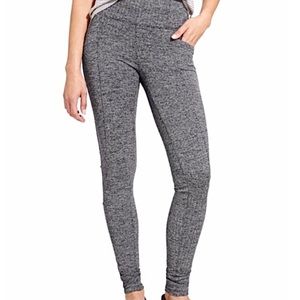 Athleta Metro herringbone high waisted legging